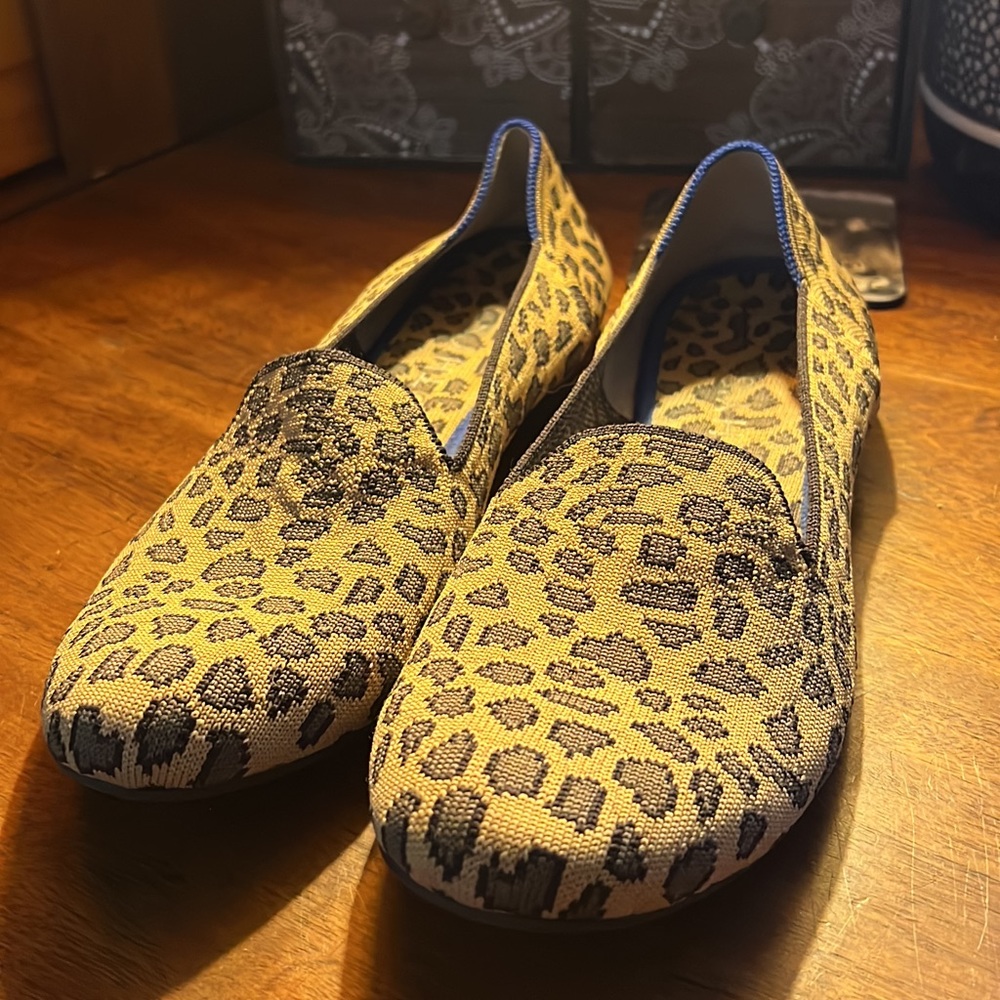 Rothys Cheetah loafer